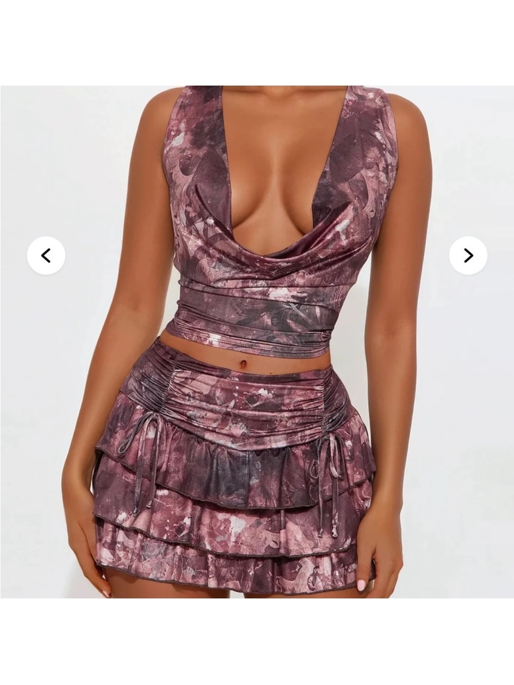 Fashion Nova Purple Mini Dress